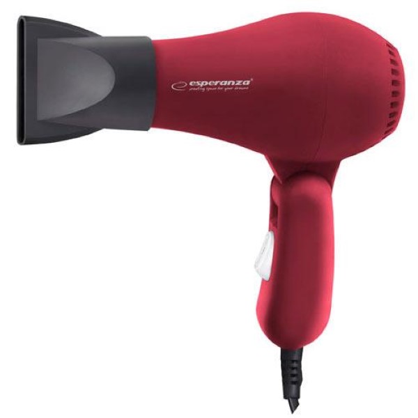 ESPERANZA HAIR DRYER AURORA 750W RED