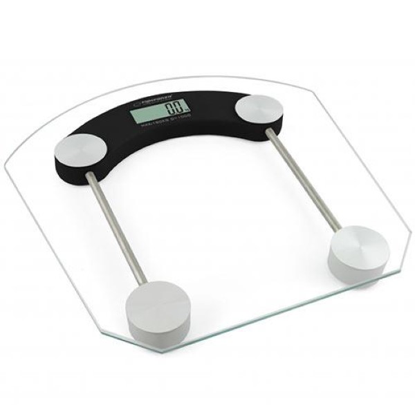 ESPERANZA BATHROOM SCALE PILATES BLACK