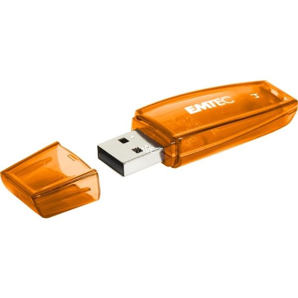 Emtec C410 Color Mix 2.0 4 GB USB stick (orange, USB-A 2.0)