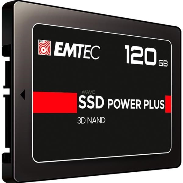 Emtec X150 SSD Power Plus 120 GB Solid State Drive (black, SATA 6 GB / s, 2.5 inches)