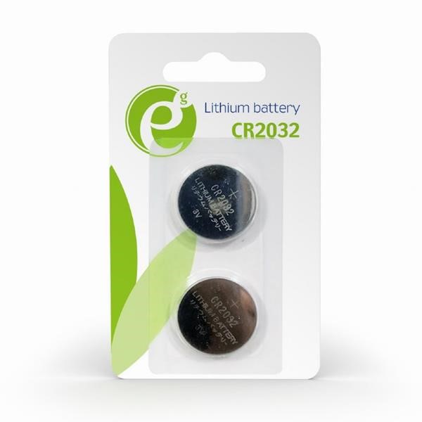 ENERGENIE BUTTON CELL CR2032 2-PACK