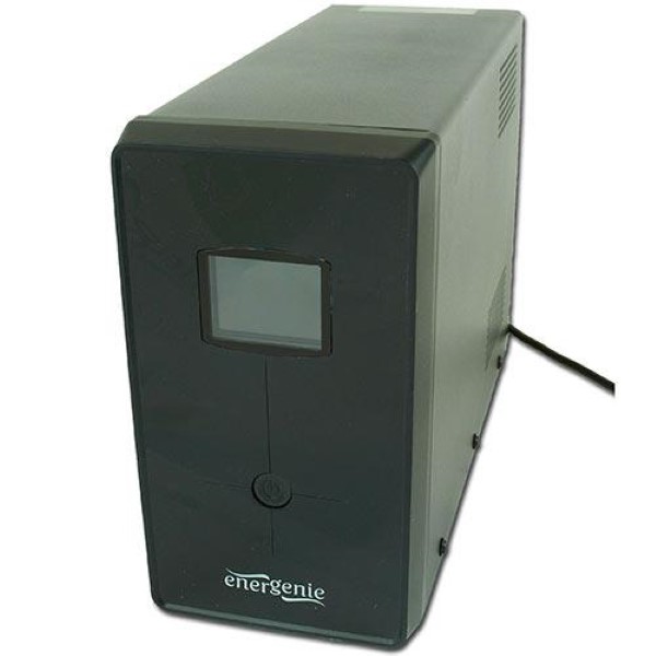 ENERGENIE UPS WITH USB AND LCD DISPLAY 1200 VA BLACK