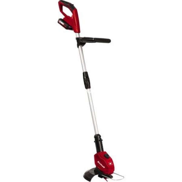 EINHELL CORDLESS GRASS TRIMMER GE CT 18 LI - SOLO RED - BLACK, WITHOUT BATTERY AND CHARGER