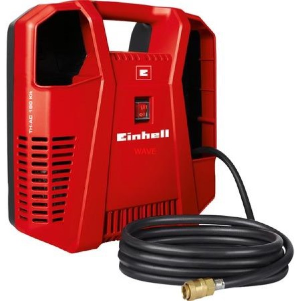 EINHELL COMPRESSOR TH-AC 190 KIT RED, INCL. ADAPTER