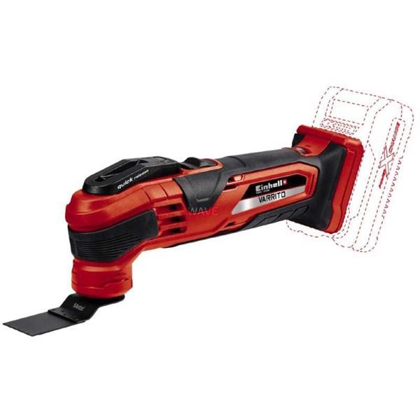 EINHELL BATTERY MULTIFUNCTIONAL TOOL VARRITO, 18 VOLTS WITHOUT BATTERY AND CHARGER