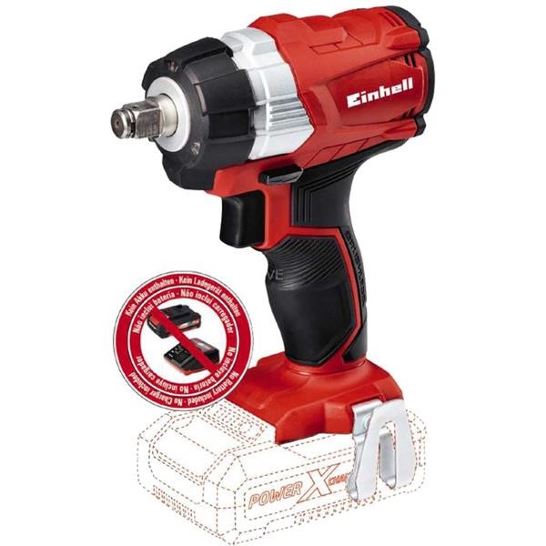EINHELL CORDLESS IMPACT DRIVER TE CW 18 LI BL-SOLO RED - BLACK, WITHOUT BATTERY AND CHARGER