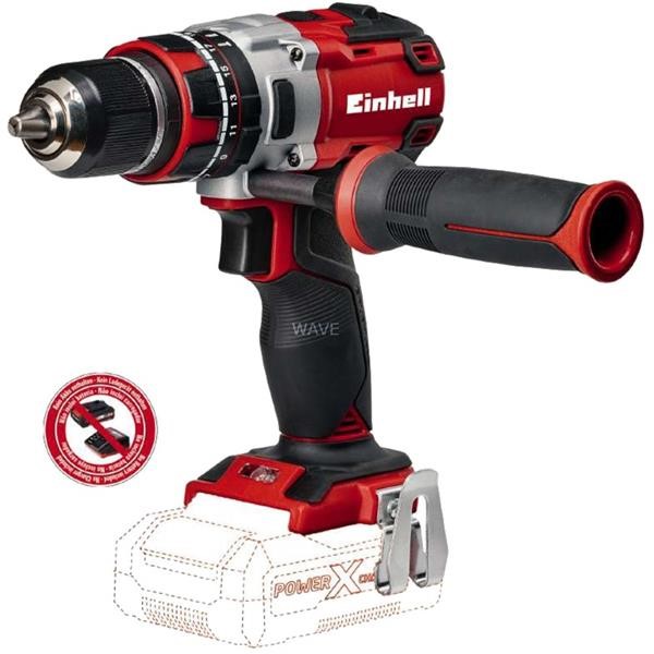 EINHELL CORDLESS HAMMER TE-CD 18 LI-I BRUSHLESS RED - BLACK, WITHOUT BATTERY AND CHARGER
