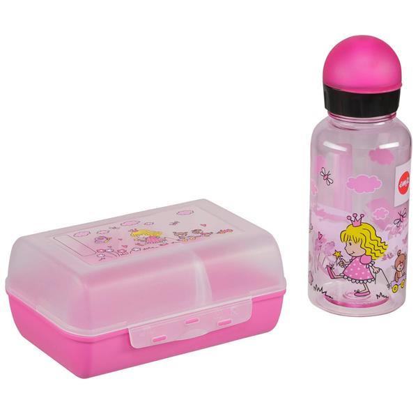 EMSA KIDS WATER BOTTLE 0,4L + LUNCH BOX PRINCESS 518137 SET