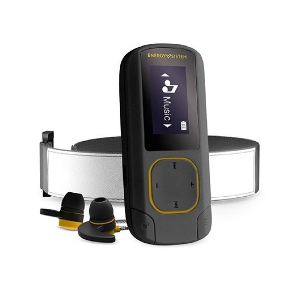 ENERGY SISTEM MP3 16GB BLUETOOTH CLIP AMBAR 16GB / CLIP-IN / FM RADIO / SPORT HEADPHONES / MICROSD 448272