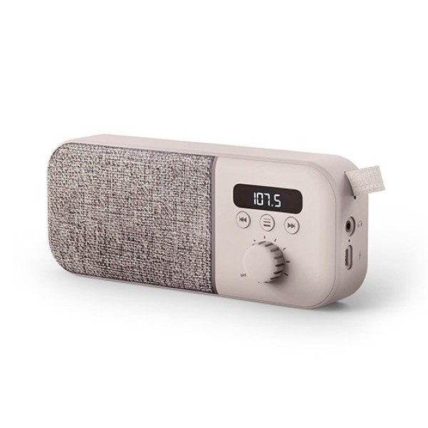 ENERGY SISTEM FM RADIO FABRIC BOX RADIO CREAM
