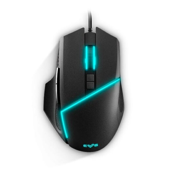 ENERGY SISTEM MOUSE OPTICAL GAMING ESG M2 FLASH 6400DPI / 66IPS / 8 BTONS / USB / RGB LED / XBOX / PS4 / PC 452064