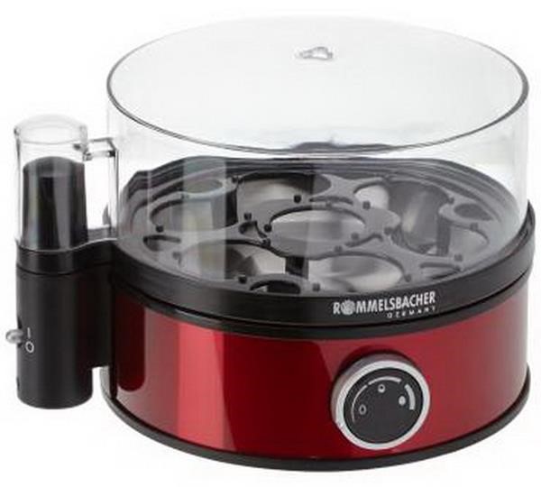 ROMMELSBACHER egg cooker ER 405  R red