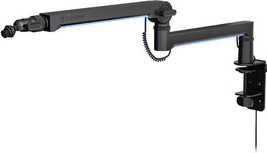 Endorfy Broadcast Low Profile Rgb Microphone Arm Head Weight 2 Kg