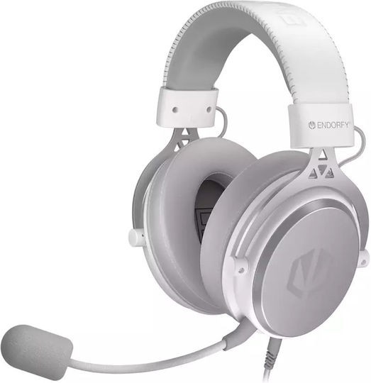 Endorfy VIRO Plus USB Over Ear Gaming Headset  USB Onyx White