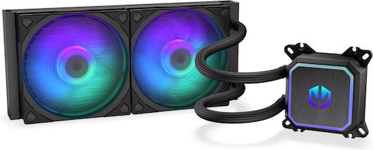 Endorfy Navis F240  2x120mm  Socket AM4/AM5/1700/1200/115x  ARGB