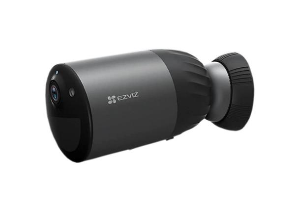 Ezviz eLife IP Κάμερα Παρακολούθησης Wi-Fi Full HD+ Αδιάβροχη Μπαταρίας με Αμφίδρομη Επικοινωνία και Φακό 2.8mm σε Μαύρο Χρώμα CS-BC1C-A0-2C4WPBDL
