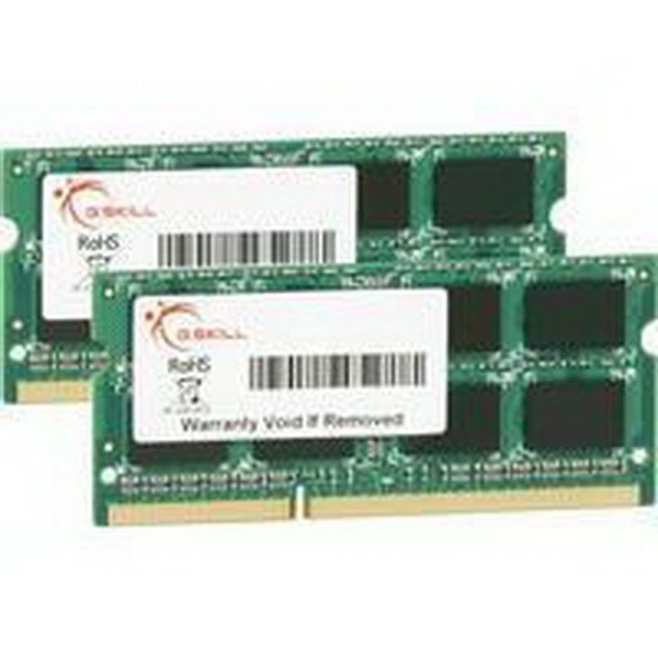 G.SKILL DDR3 SO-DIMM 8GB DDR3-1600 KIT, MEMORY F3-12800CL9D-8GBSQ, LITE RETAIL