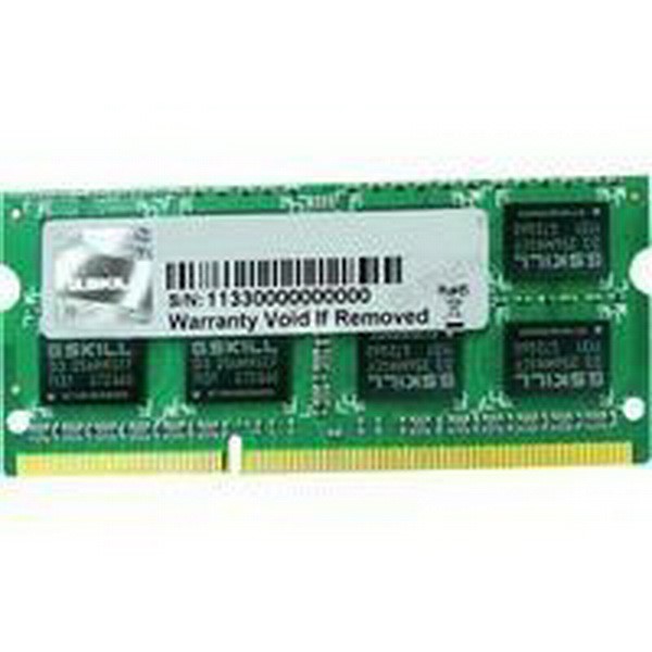 G.SKILL SO-DIMM 8 GB DDR3-1600, RAM 8 GB CL11 11-11-31 1 PIECE F3-1600C11S-8GSQ, SQ, LITE RETAIL