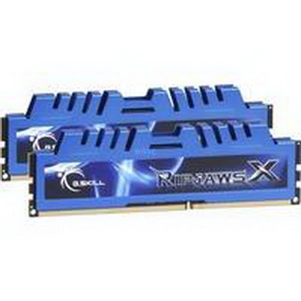 G.SKILL DIMM 16 GB DDR3-1600 KIT, MEMORY 16 GB CL9 9-9-24 2-PIECE F3-1600C9D 16GXM, RIPJAWSX, LITE RETAIL