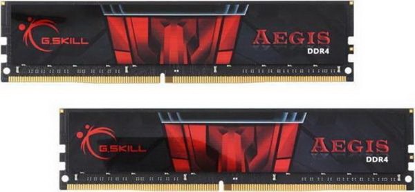 G.SKILL DIMM 32 GB DDR4-3000 KIT, MEMORY, 32 GB OF 18-18-38 CL16 OF 2-F4-3000C16D 32GISB, AEGIS