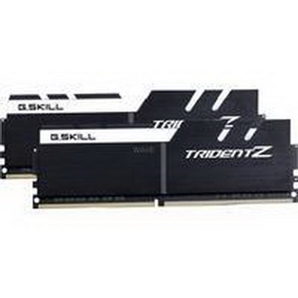 G.SKILL DIMM 32 GB DDR4-3200 KIT, MEMORY 32 GB CL16 18-18-38 2 PIECE BLACK / WHITE, F4-3200C16D-32GTZKW, TRIDENT Z