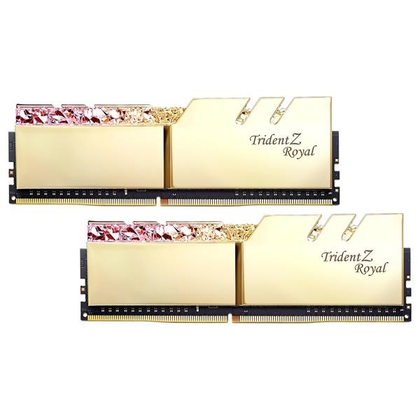 G.SKILL DIMM 16 GB DDR4-4266 KIT MEMORY SILVER, F4-4266C19D-16GTRS, TRIDENT Z ROYAL
