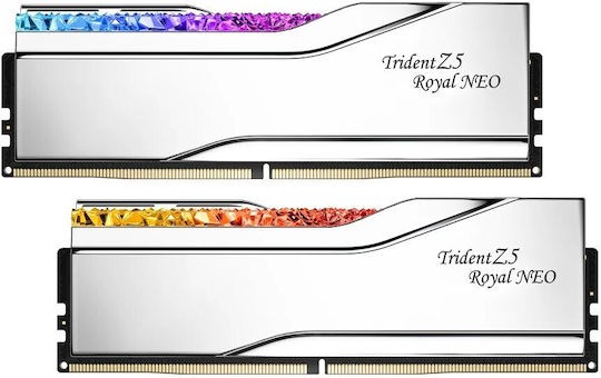 G.Skill Trident Z5 Royal Neo DDR5 32GB RAM  2x16GB Modules 6400Mhz