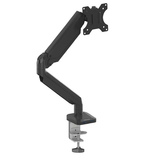 FELLOWES PLATINUM SERIES SINGLE MONITOR ARM BLACK