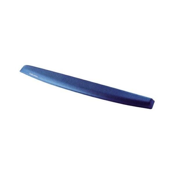 FELLOWES MEMORY FOAM KEYBOARD WRIST SUPPORT SAPPHIRE