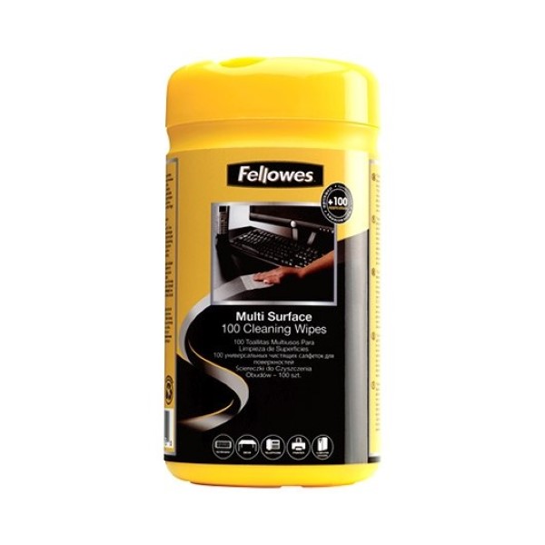 FELLOWES WIPES, CLEANING SURFACES,
