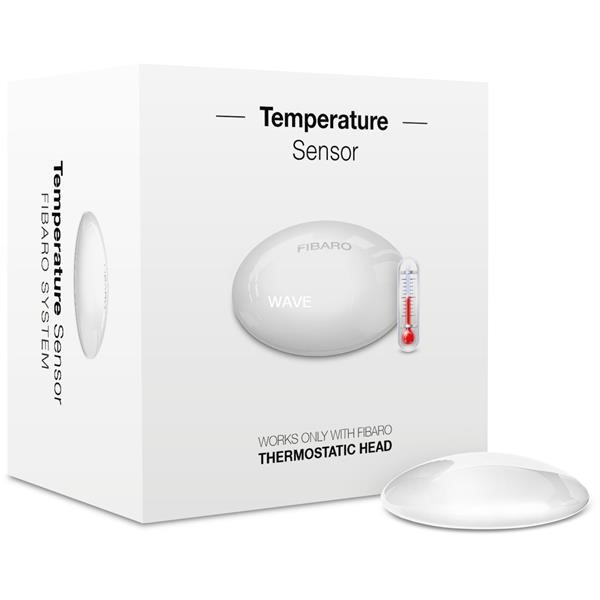 FIBARO TEMPERATURE SENSOR SENSOR RADIO IN WHITE
