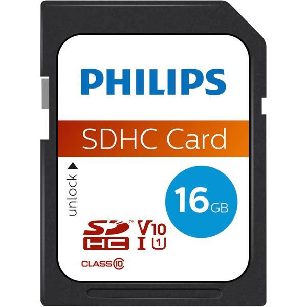 PHILIPS SDHC CARD           16GB CLASS 10 UHS-I U1