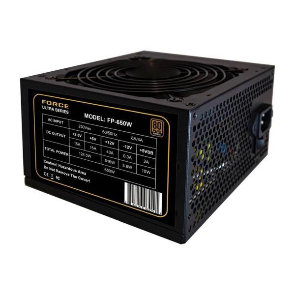 Τροφοδοτικό (PSU) Supercase FORCE FP-650W 80+ Bronze Full Wired