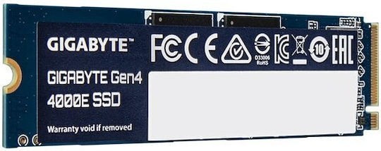 SSD GIGABYTE Gen4 4000E 1TB M.2 PCIe  PCIe 4.0x4 NVME
