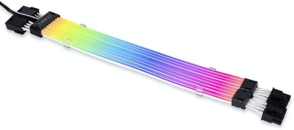 Lian Li STRIMER Plus V2 - 8 PC Cable - 108 LED Extension cable for 8 Pin no controller