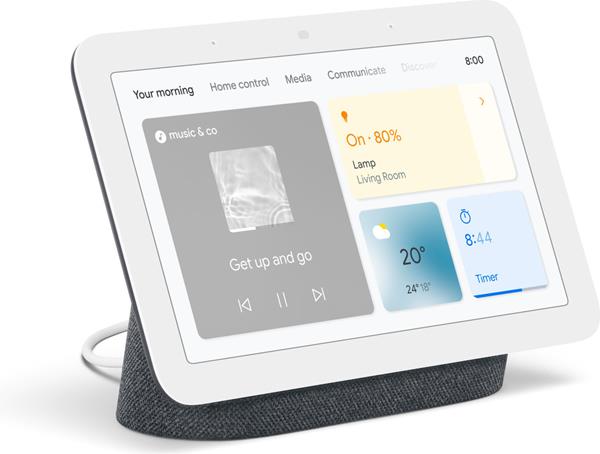 GOOGLE NEST HUB 2 CARBON SMART HOME ASSISTANT