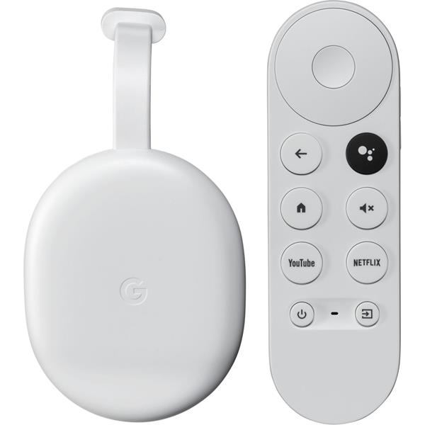 GOOGLE CHROMECAST WITH GOOGLE TV HD WHITE