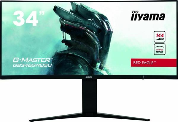 IIYAMA 34 L GB3466WQSU-B1 34" CURVED WQHD 144HZ ETE PANEL