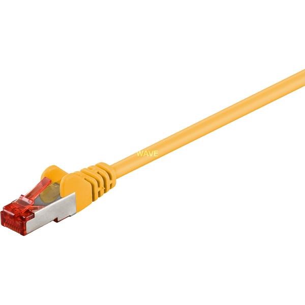 GOOBAY PATCH CABLES RJ-45 PLUG  RJ-45 PLUG YELLOW, 20 METERS, CAT6 S  FTP