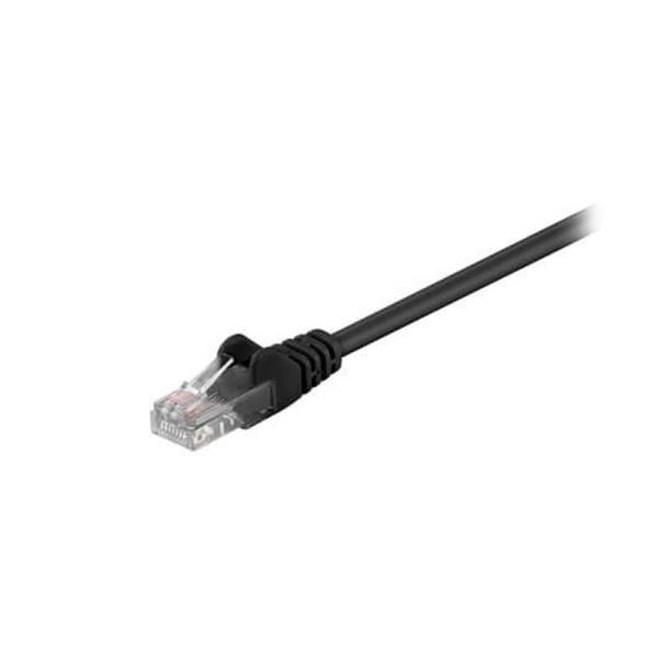 GOOBAY CABLE RED UTP CAT5E RJ45  3M BLACK 68649
