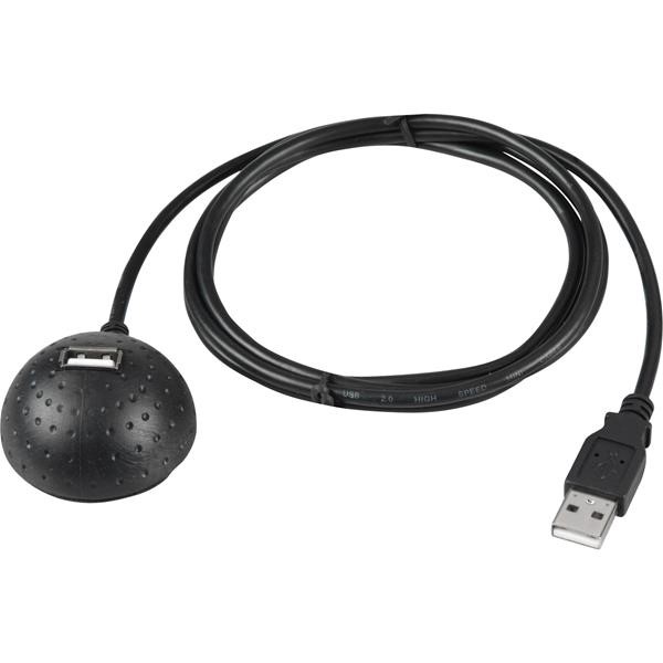GOOBAY USB 2.0 DESKTOP 1-PORT CABLE BLACK, 1.5 METERS