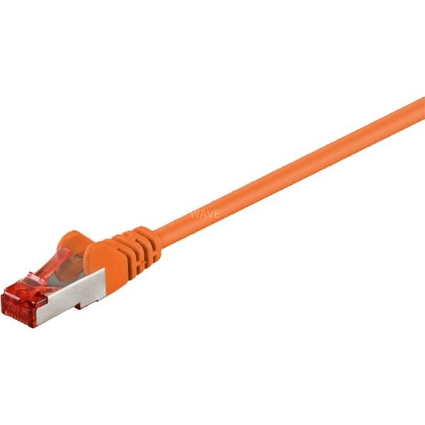 GOOBAY PATCH CABLE CAT.6 SFTP ORANGE, 10 METERS