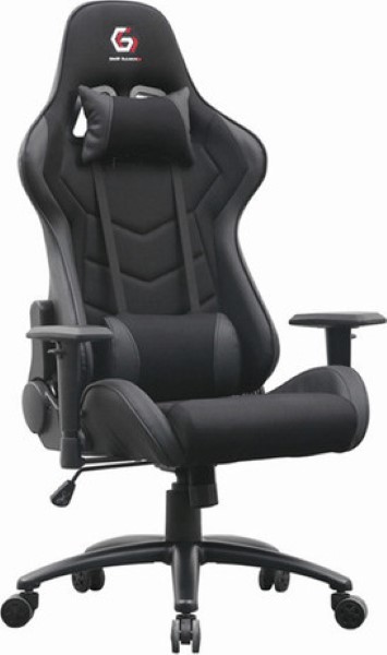 GEMBIRD GAMING CHAIR LEATHER BLACK