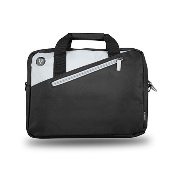 NGS BRIEFCASE LAPTOP 14 GINGER BLACK NYLON RESIST./ADITIONAL POCKETS / STRAP ADJ GINGERBLACK14
