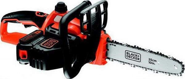BLACK - DECKER CORDLESS CHAINSAW GKC1825L20, 18 VOLTS, ELECTRIC CHAIN SAW ORANGE  BLACK, LI-ION BATTERY 2.0 AH