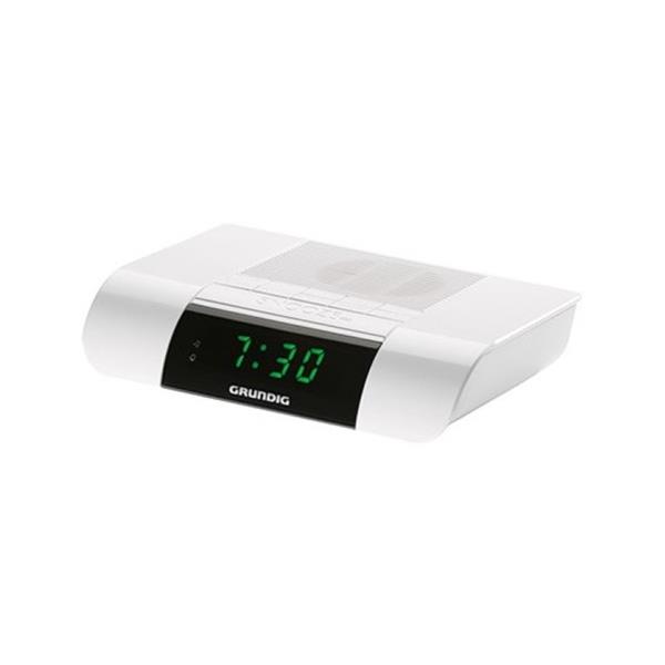 GRUNDIG RADIO KSC 35, CLOCK RADIOS WHITE