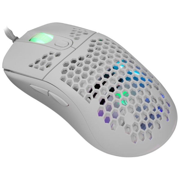 WHITE SHARK MOUSE GM-5007 GALAHAD 6400DPI WHITE