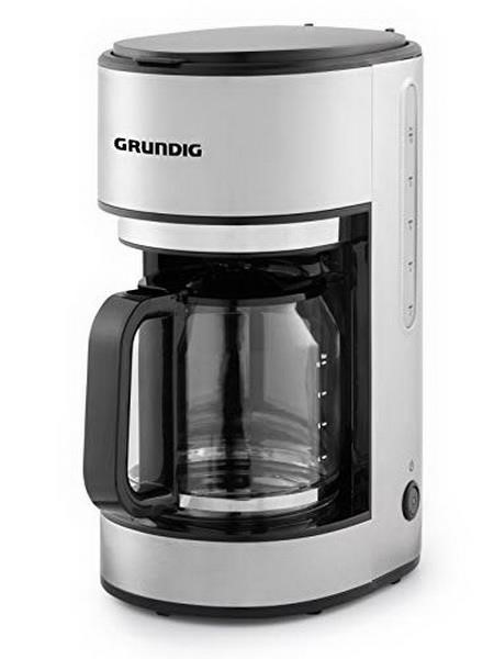 Grundig KM 5620, filter machine stainless steel black
