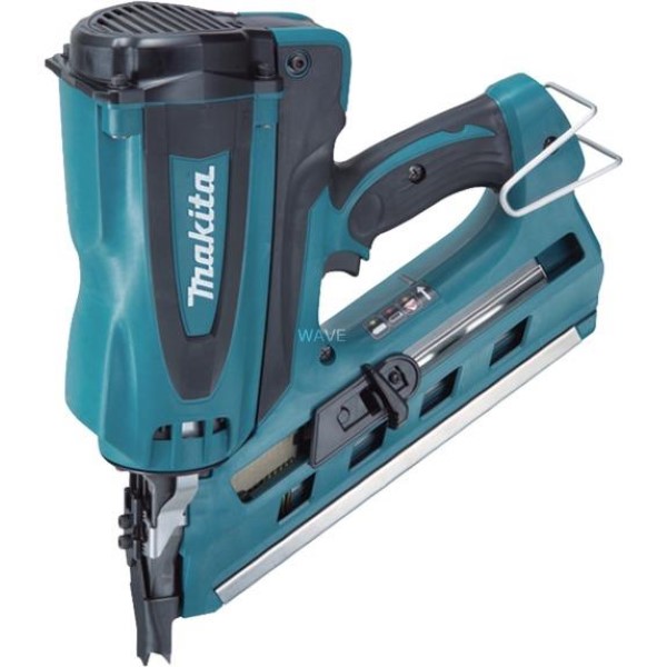 MAKITA GAS NAILER GN900SE, 7.2 V BLUE - BLACK, CARRYING CASE, 2 X LI-ION BATTERY 1,0AH