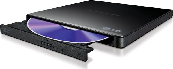 LG DVD-R/RWPLUSR/RW SLIM GP57EB40 BLACK EXTERN RETAIL